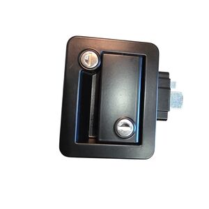 Latch.it Heavy Duty RV Door Lock Replacement - Black Metal